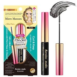 Japanese Beauty Heroine Make Black Waterproof Mini Brush Mascara